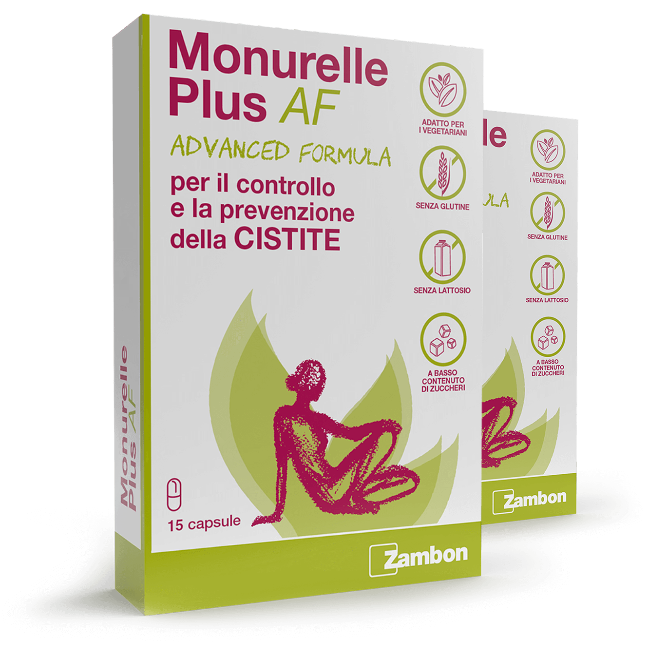 Due confezioni di Monurelle Plus AF